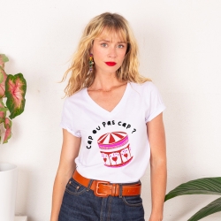 T-shirt Col V Jeux d'Enfant