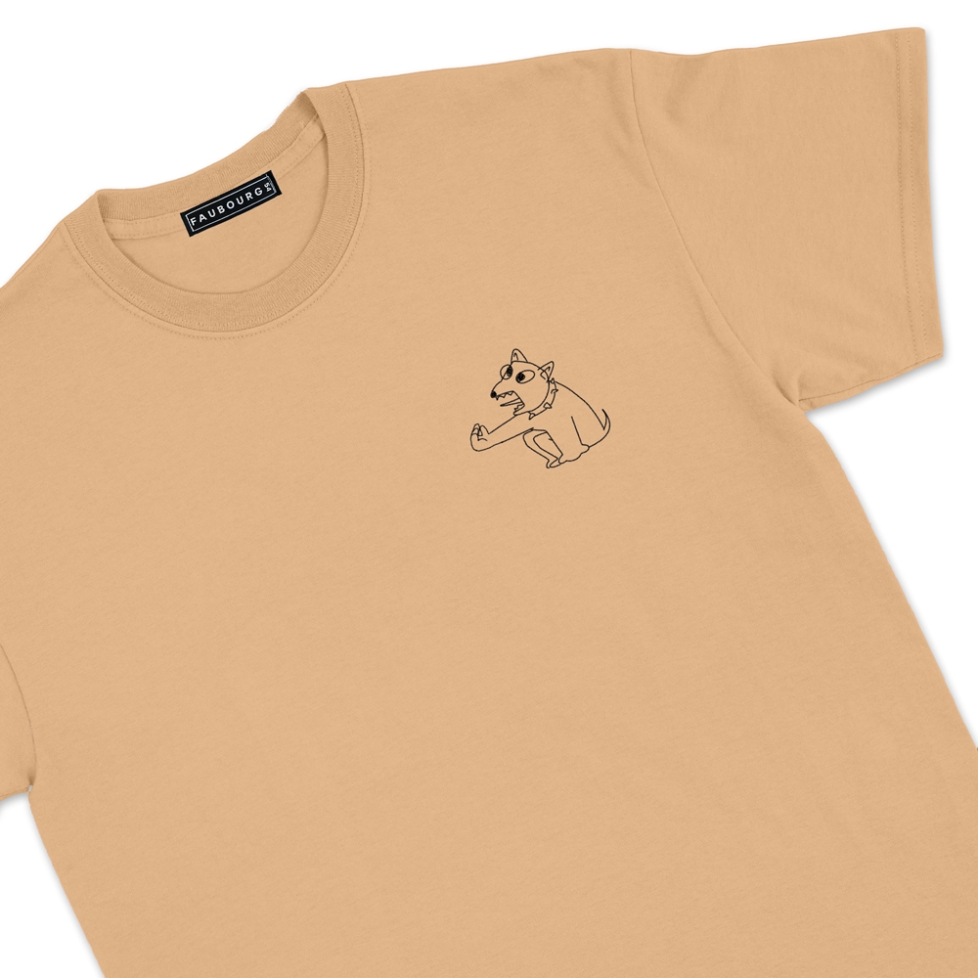 T-shirt Wouaf The Fuck