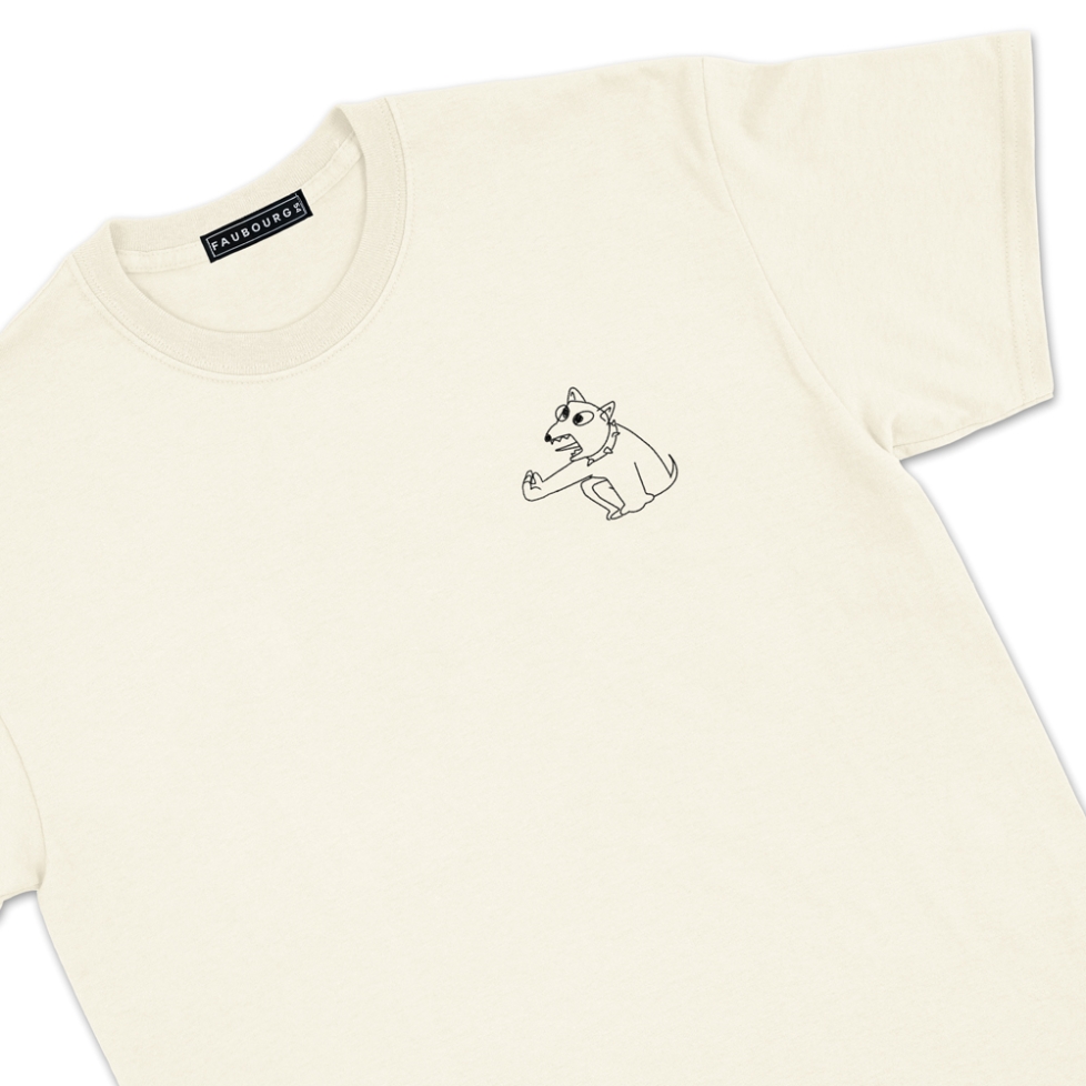 T-shirt Wouaf The Fuck