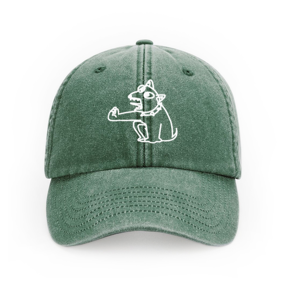 Casquette Denim Wouaf The Fuck