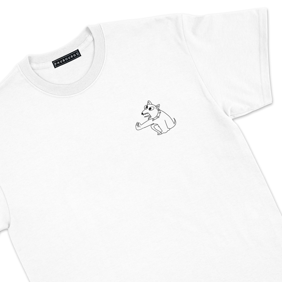 T-shirt Wouaf The Fuck