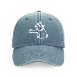 Casquette Denim Wouaf The Fuck