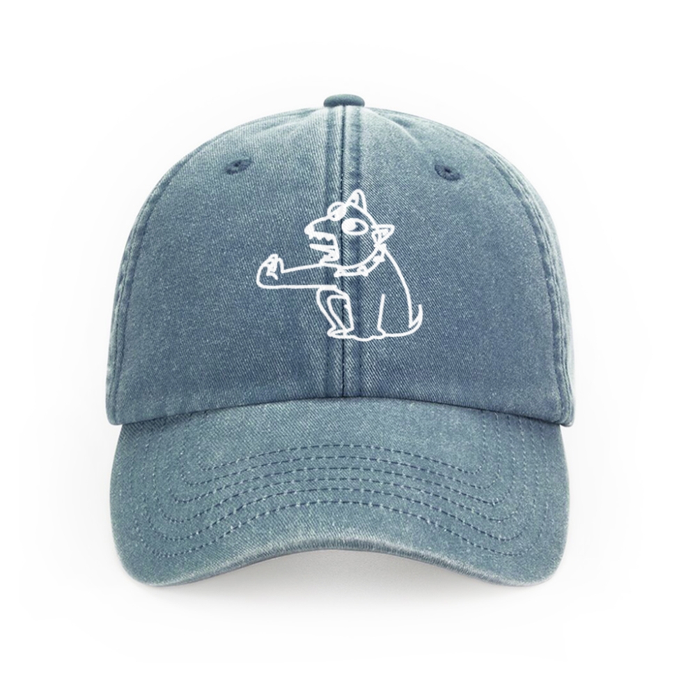 Casquette Denim Wouaf The Fuck