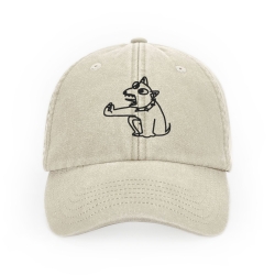 Casquette Denim Wouaf The Fuck
