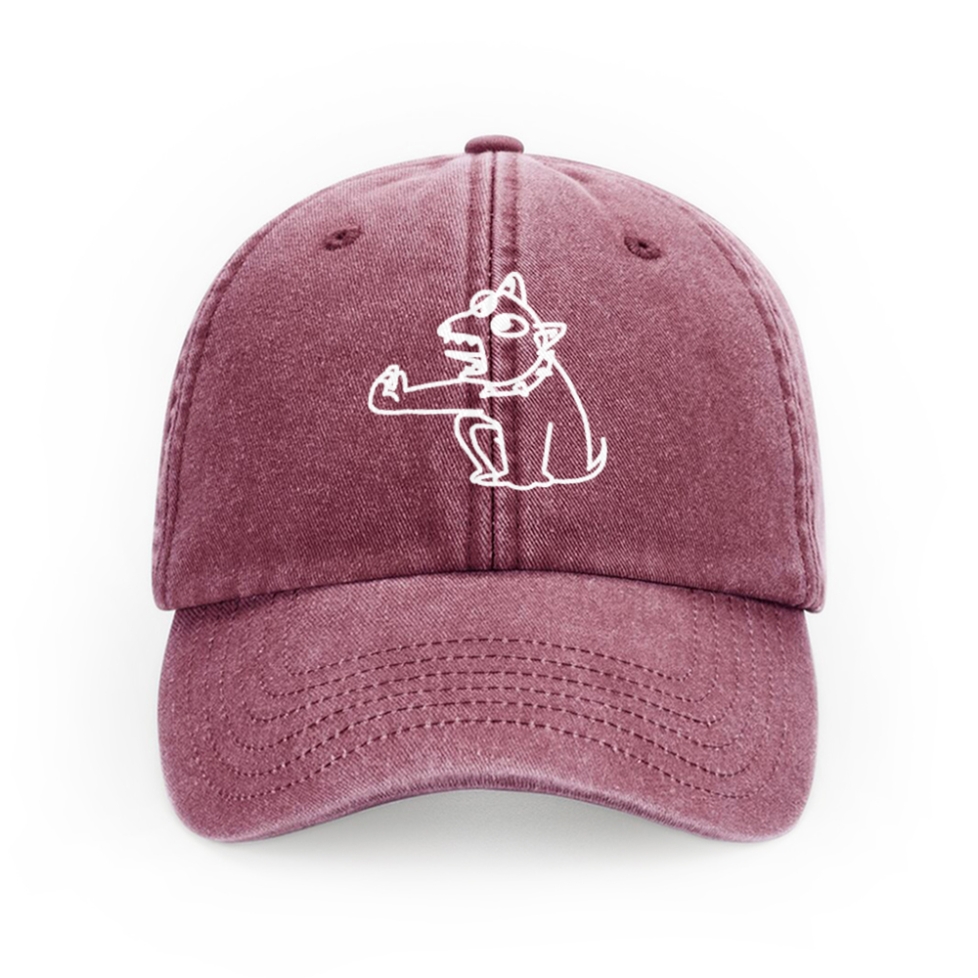 Casquette Denim Wouaf The Fuck