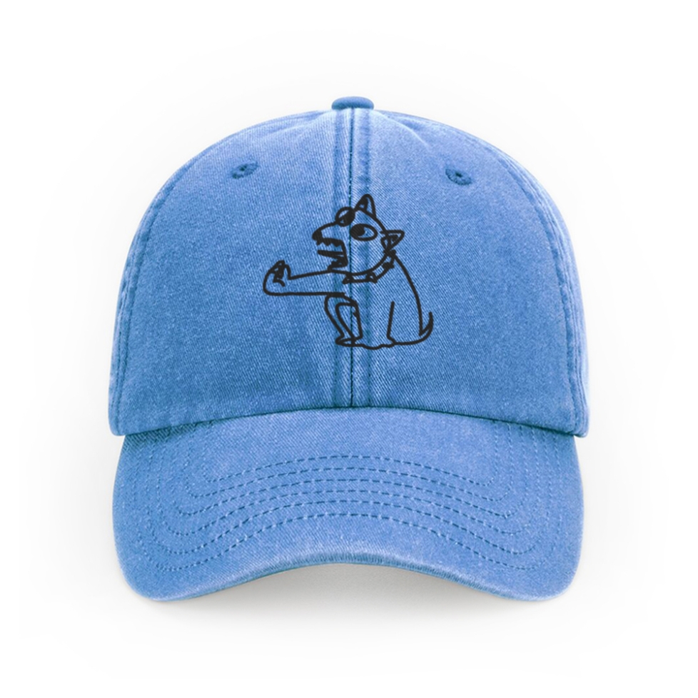 Casquette Denim Wouaf The Fuck