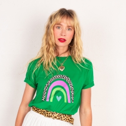 T-shirt Arcobaleno Di Fragola