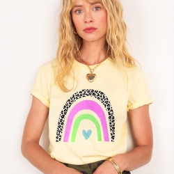 T-shirt Arcobaleno Di Fragola