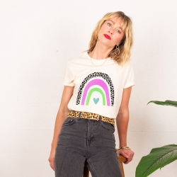 T-shirt Arcobaleno Di Fragola