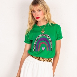 T-shirt Arcobaleno Di Uva