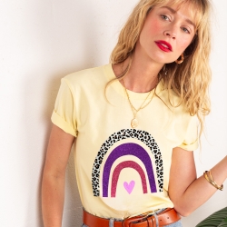 T-shirt Arcobaleno Di Uva
