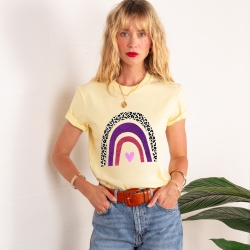 T-shirt Arcobaleno Di Uva