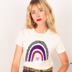 T-shirt Arcobaleno Di Uva