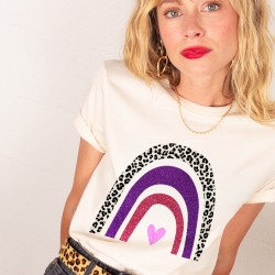 T-shirt Arcobaleno Di Uva