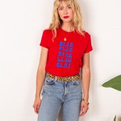T-shirt Blah Blah Glitter