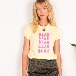 T-shirt Blah Blah Glitter