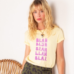 T-shirt Blah Blah Glitter