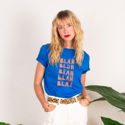 T-shirt Blah Blah Glitter