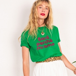 T-shirt Sara Perche Mi Amo Glitter