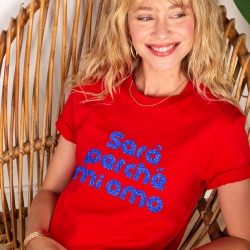 T-shirt Sara Perche Mi Amo Glitter