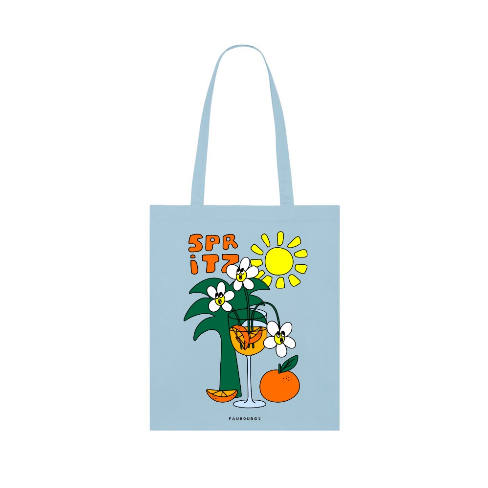 Tote Bag Spritz Cartoon