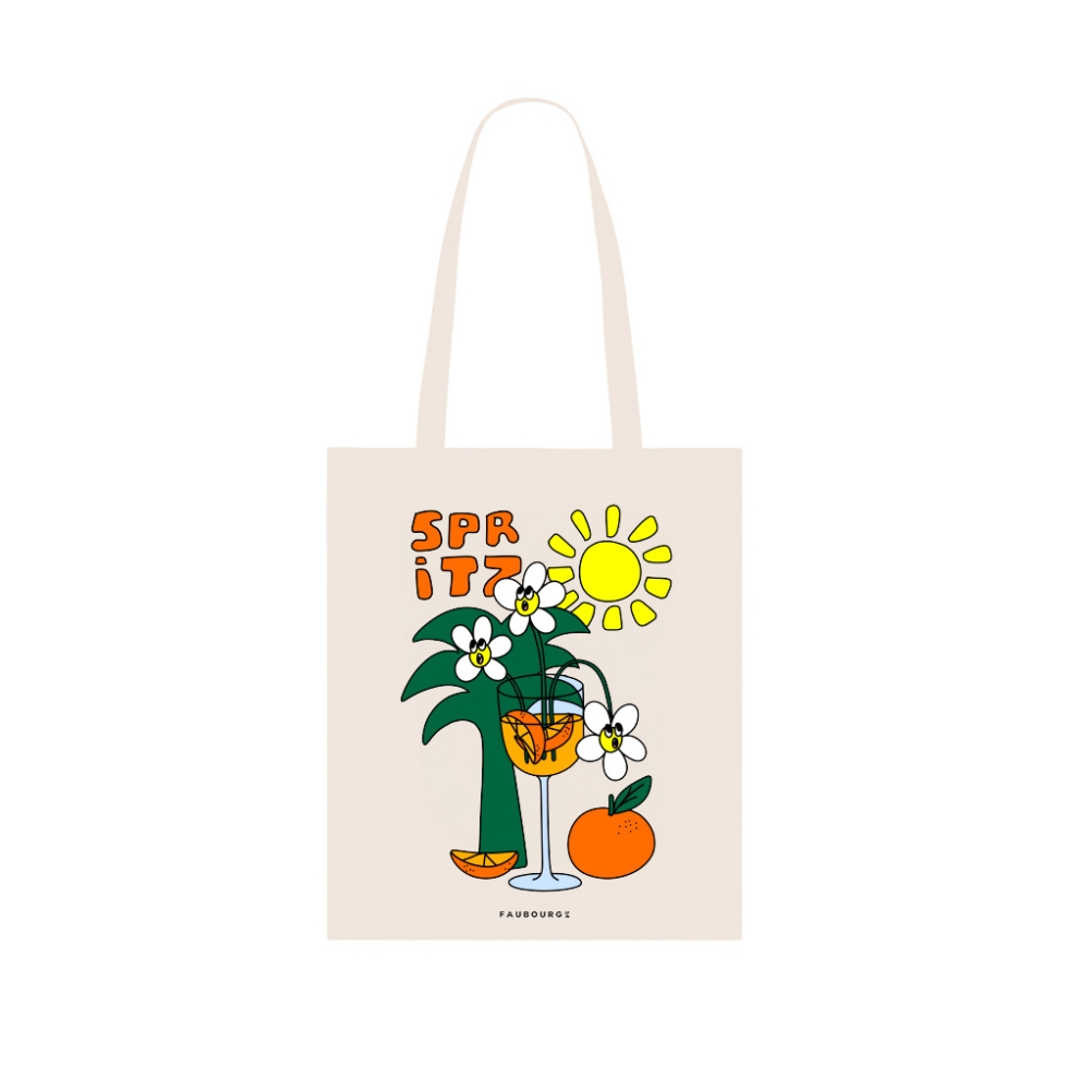 Tote Bag Spritz Cartoon