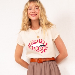 T-shirt Bouche Twister