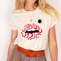 T-shirt Bouche Twister