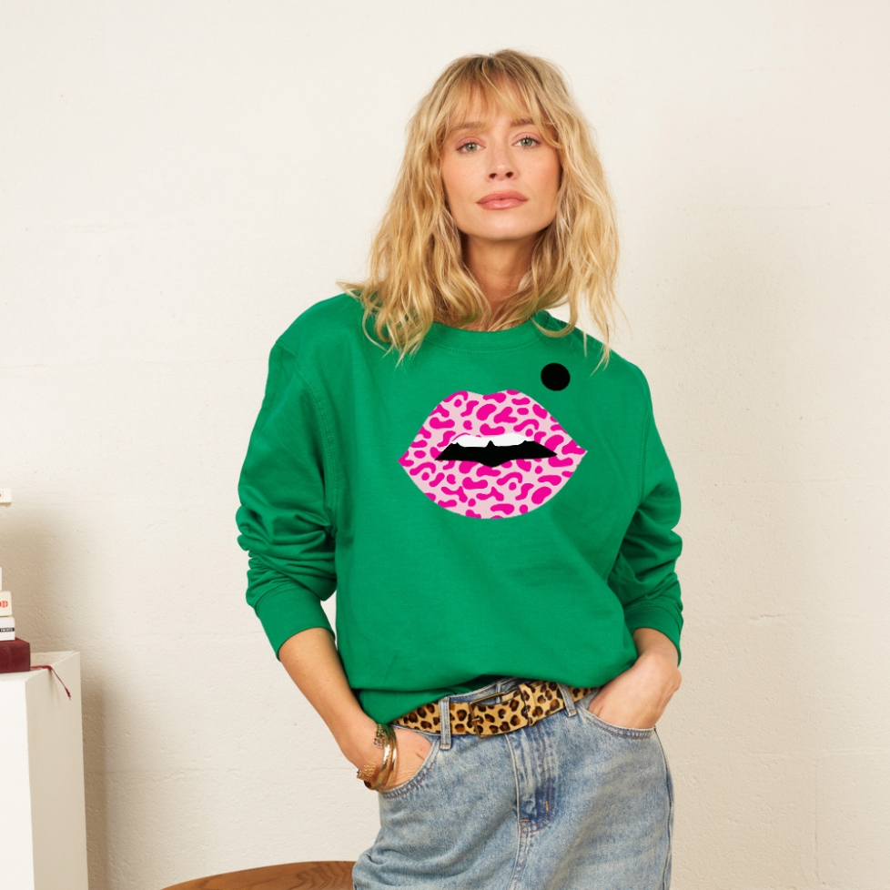 Sweat Vert Bouche Lava Lamp