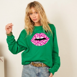 Sweat Vert Bouche Lava Lamp