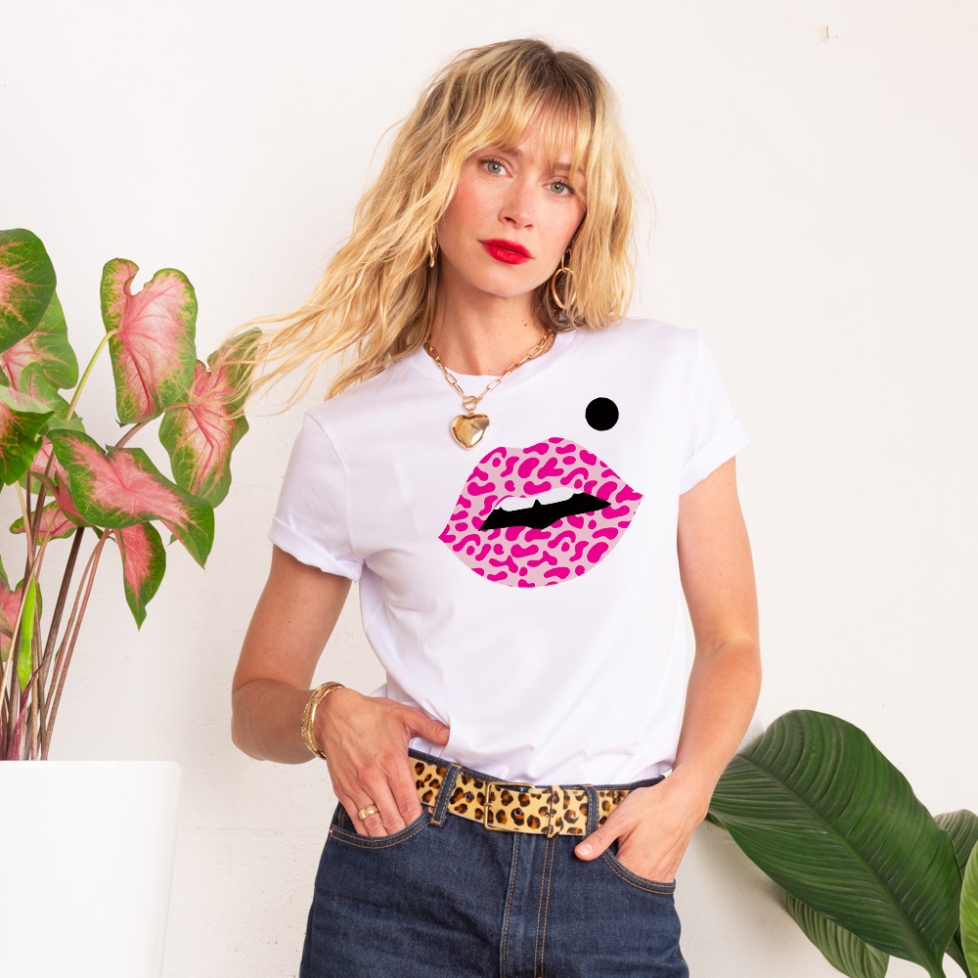 T-shirt Bouche Lava Lamp