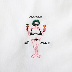 T-shirt Nonna Al Mare