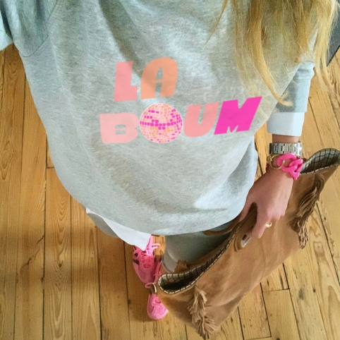 Sweat Coupe Droite La Festa by LesFutiles collection NOSTALGIA