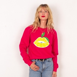 Sweat Fuchsia Lemon Lips
