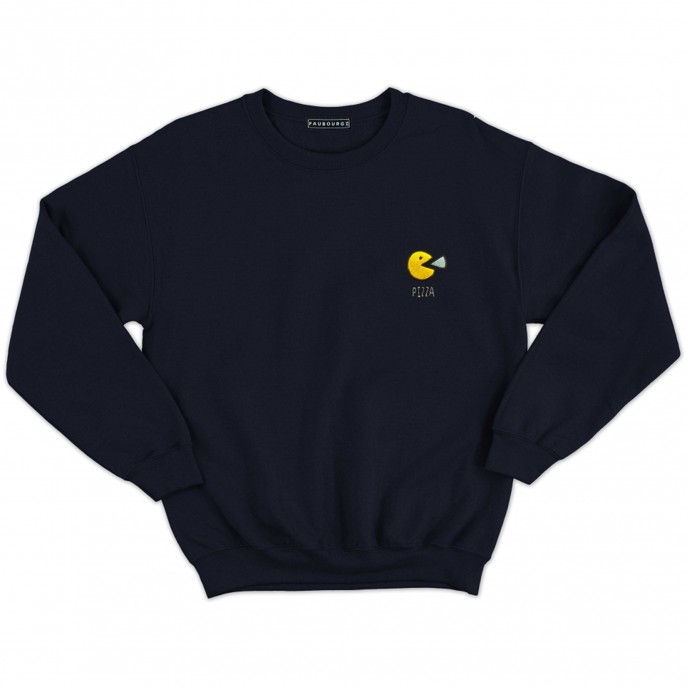 Sweat Yellow Pizza Homme HOMME Faubourg54