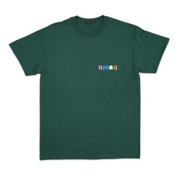 T-shirt Amore o Niente Faubourg54 Homme vert foret manches courtes