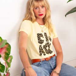T-shirt Ciao Fiore Léopard