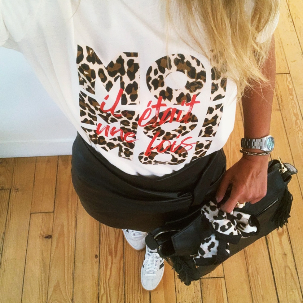 T-shirt Crème Il Etait Une Fois...Moi by LesFutiles