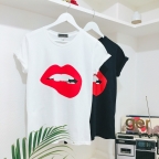 T-shirt Martina imprimé blanc
