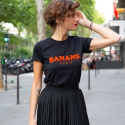 T-shirt Banane Paris Noir