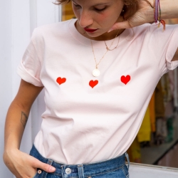 T-shirt Céline rose