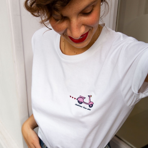 T-Shirt Italian Love Story Pink