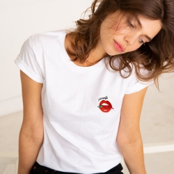 T-Shirt Piccante Blanc