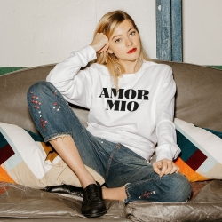 Sweatshirt Amor Mio White