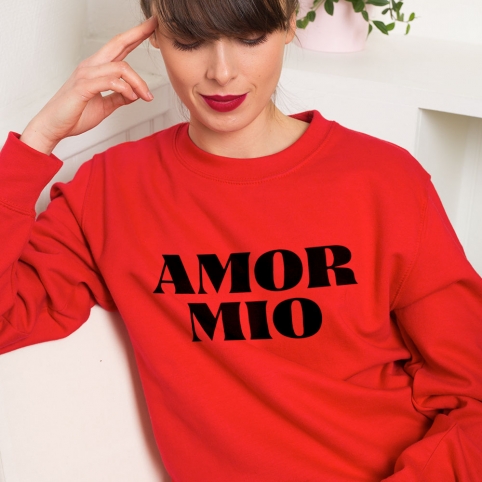 Sweat Rouge Amor Mio