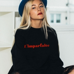 Sweat L'imparfaite Noir