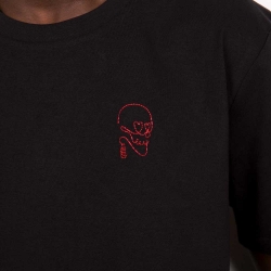 T-Shirt Squelette Noir Homme