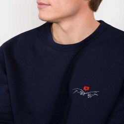 Sweat bleu Adamo homme
