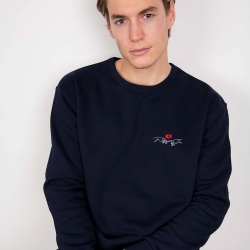 Sweat bleu Adamo homme