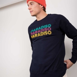 Sweat Paradiso Bleu Homme